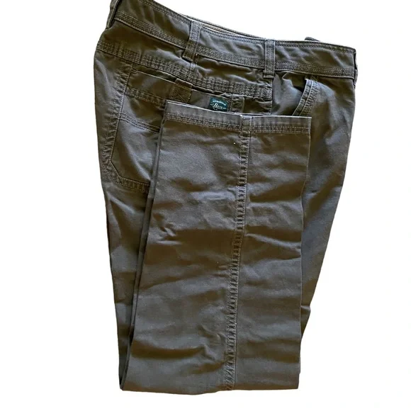 Bass Olive Men’s Canvas Terrain Flex Waist Cargo Pants EUC 40W x 32L - Picture 7 of 9
